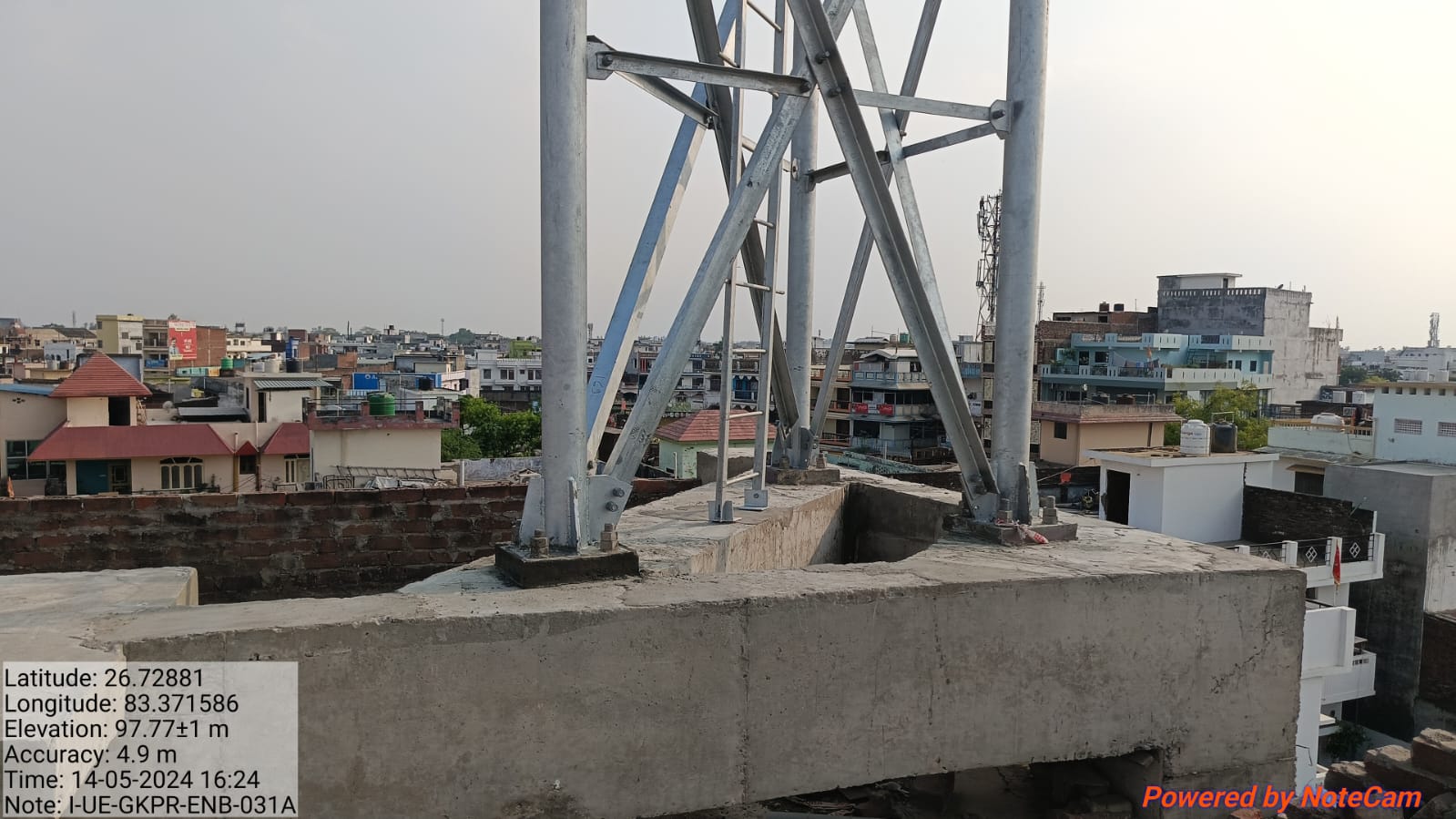 RTT Site – Structure and Cabling Installation